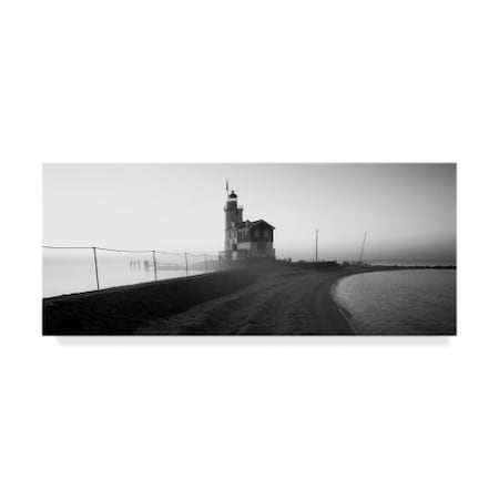 Trademark Fine Art Maciej Duczynski 'Lighthouse Centered' Canvas Art, 20x47 ALI42928-C2047GG